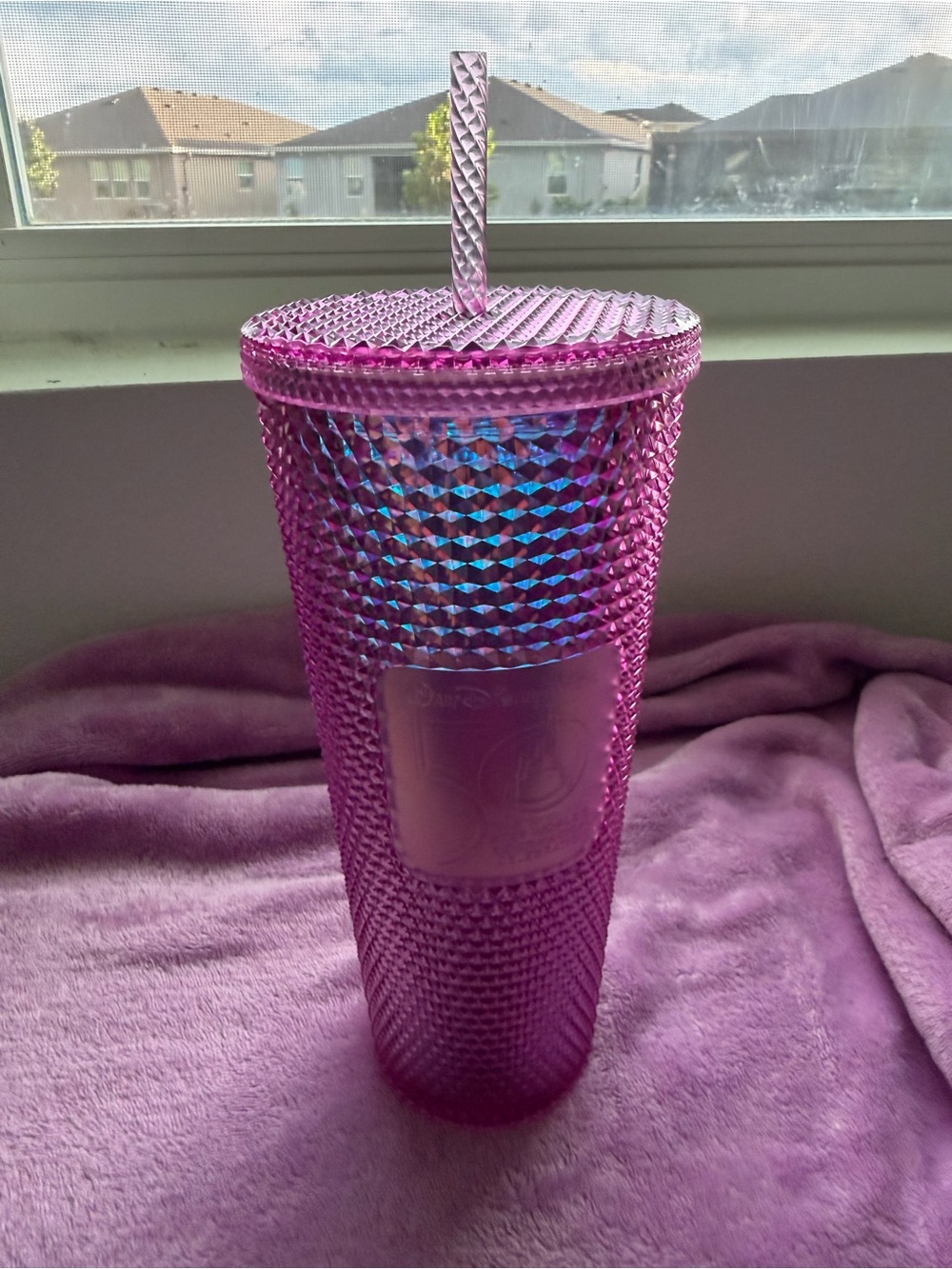 Starbucks Disneyworld 50th Pink Tumbler